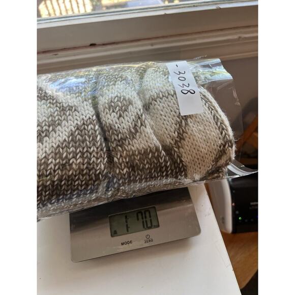 AMERICAN EAGLE Women’s Aztec Brown Multi Short Sleeve Cardigan Sz S Boho Chunky - Picture 11 of 11